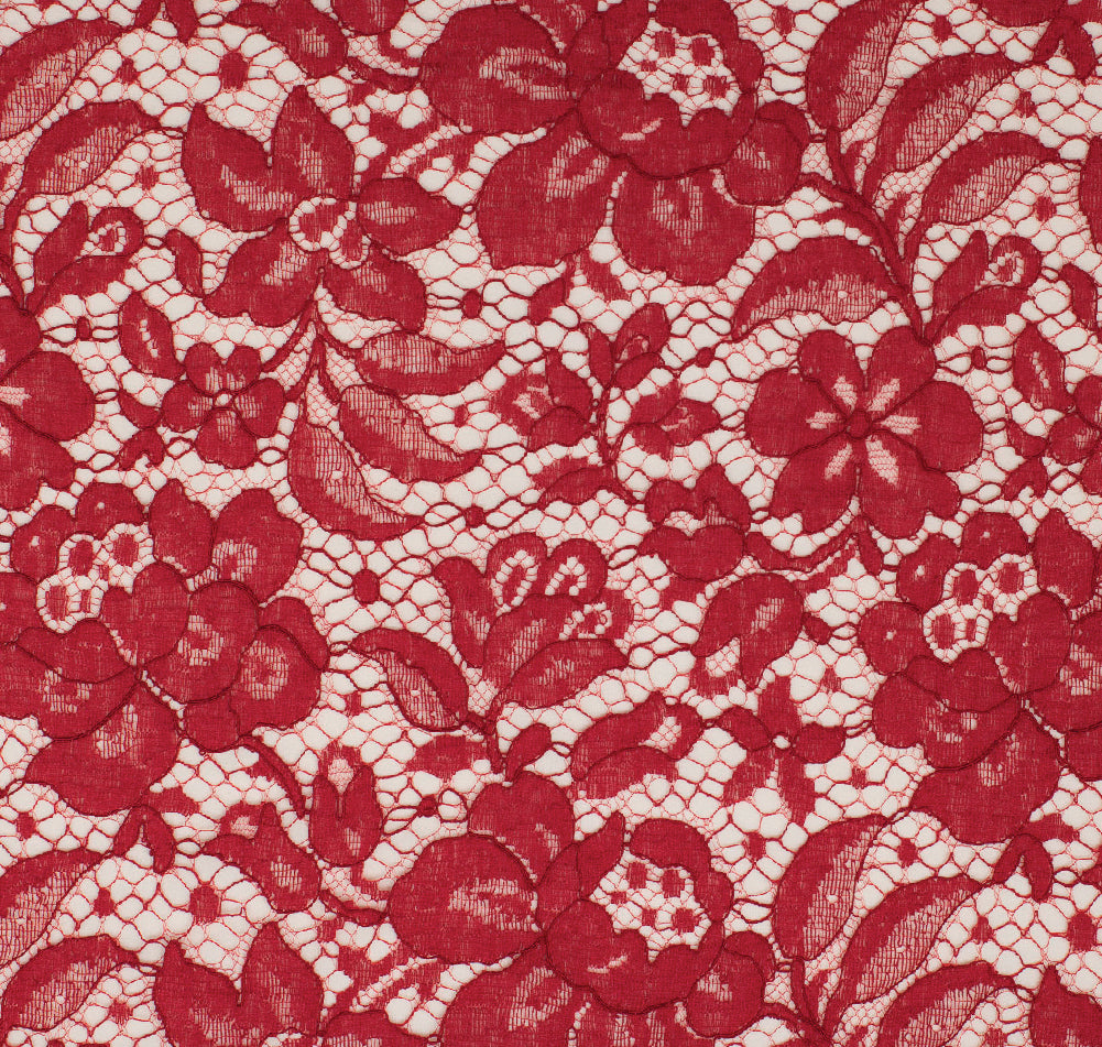 Sophie Hallette Flowers and Leaves on France Lace